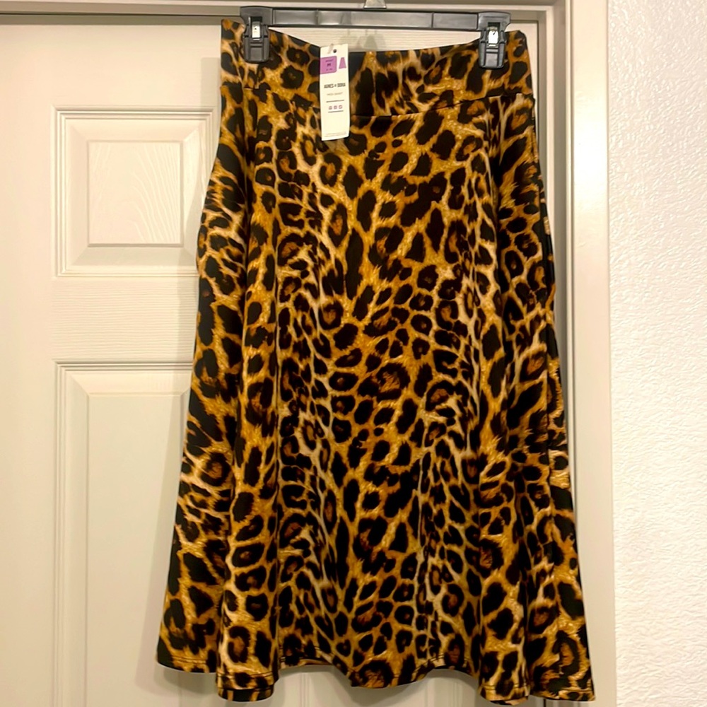 Agnes & Dora Leopard Midi